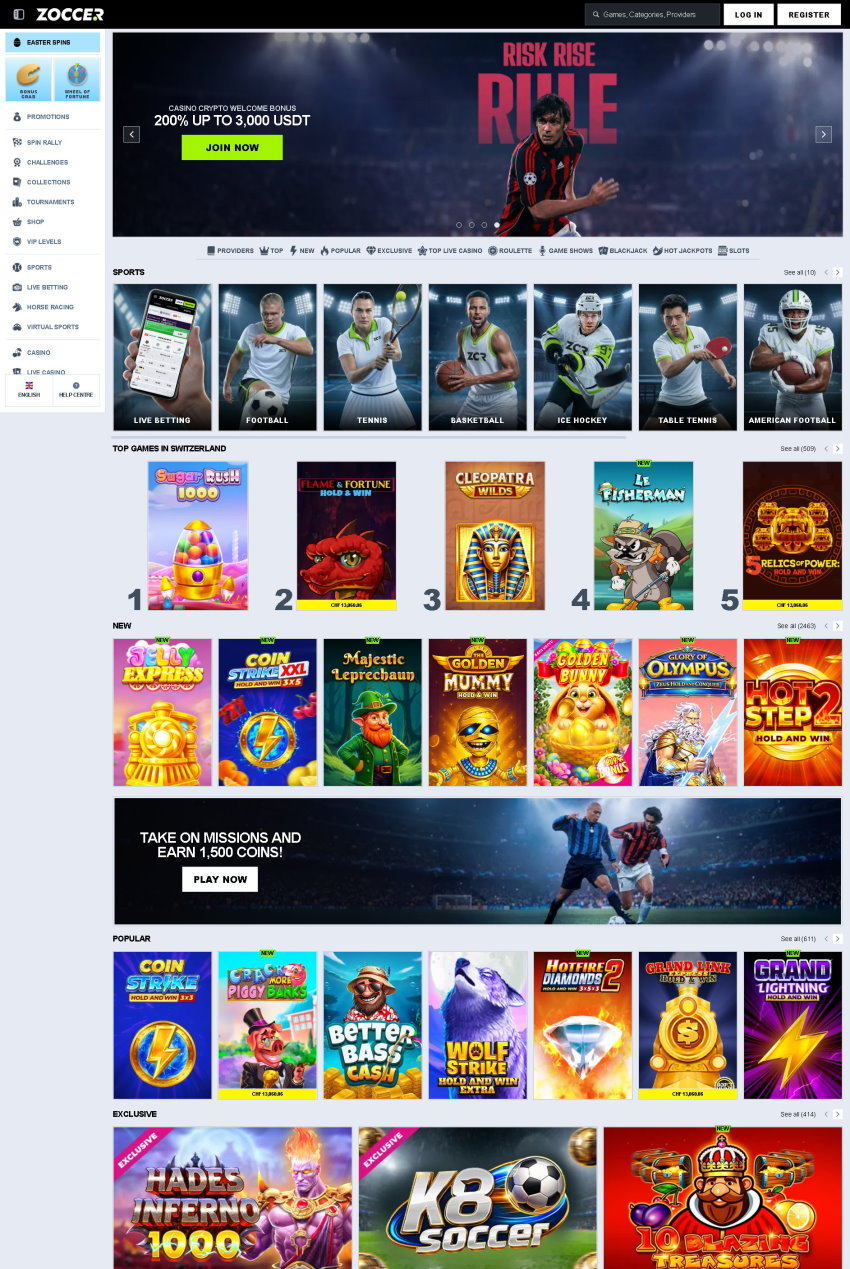 Zoccer Casino
